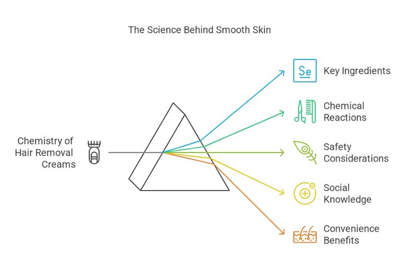 The Chemistry of Hair Removal Creams