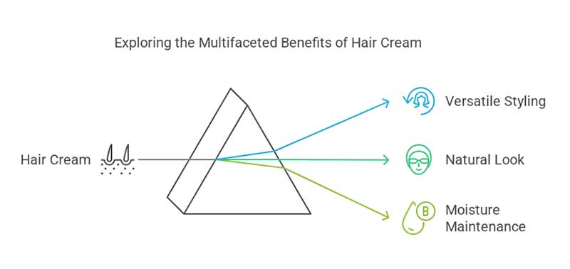 Understanding Hair Creams - visual selection